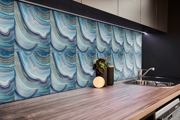 Panou decorativ Secțiunea decorativă de agate