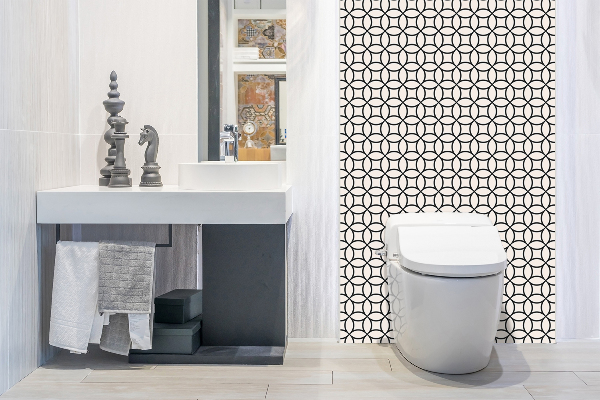 Panou decorativ bucatarie Roți geometrice