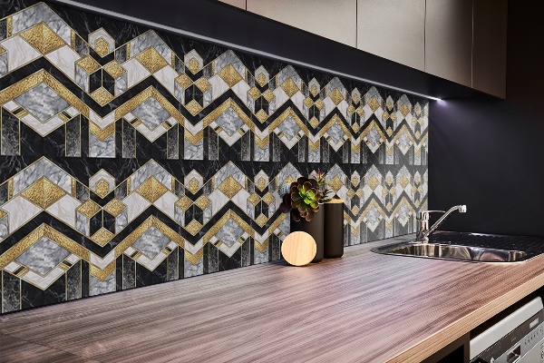 Panou decorativ pvc Iluzie geometrică
