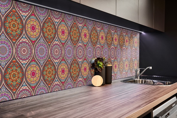 Panou de perete bucatarie Mandala decorativă frumoasă