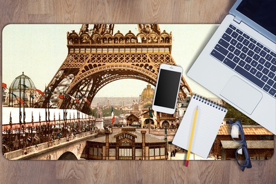 Mapa de birou Turnul Eiffel retro