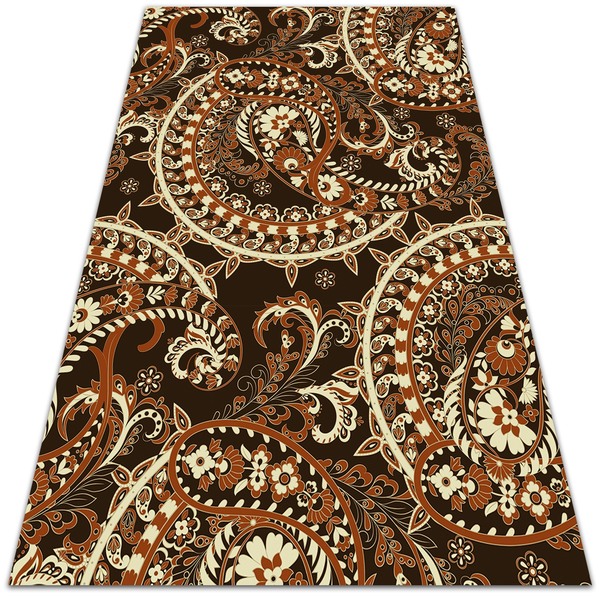Covor de exterior pentru terasă retro Paisley