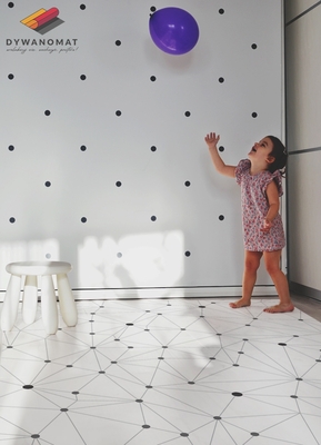 Covor interior din vinil Grid geometric