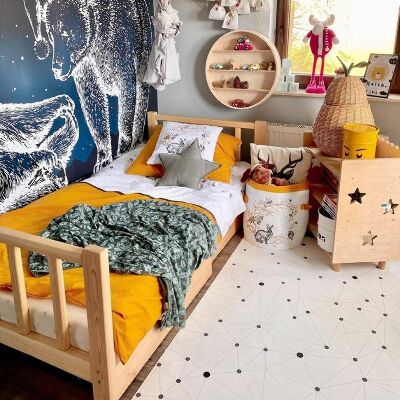 Covor interior din vinil Grid geometric