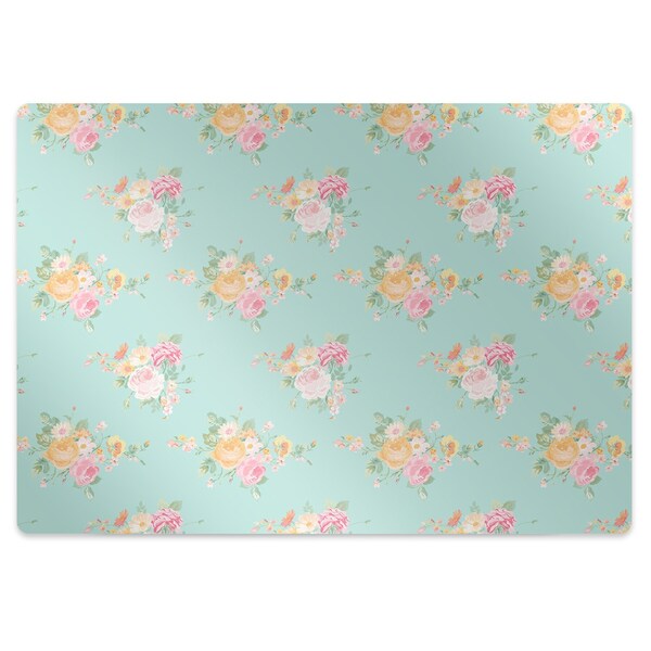 protectie podea scaun buchete pastel